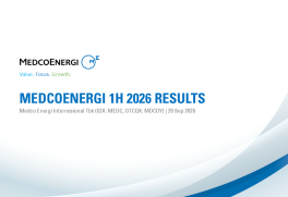 MedcoEnergi Investor 1H26 Presentation